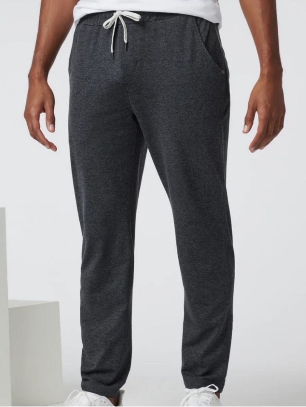 Vuori ponto performance pant Charcoal Gray Drawstring medium - Picture 2 of 7